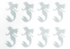 Mermaid Glitter Stickers 2 Inch For Party Supplies, Envelopes and Invitation Seals