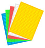 Rectangular Small Labels Printable Stickers for Injket/Laser Printers 1 inch x 0.375 Inch