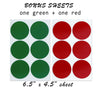Round Sticker Sheets 2 Inch White Printable Labels
