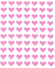 Valentines Day 1/2 Inch Heart Stickers 13mm