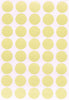 Dot stickers 11/16 inch Pastel colors 19mm