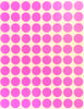 Dot Stickers ½” Red & Pink Color Coding Labels 13mm