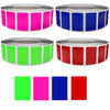 Rectangular Removable Stickers 1 x 0.625 inch Label Rolls (25.5m x 16mm)