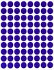 Dot stickers ½ inch classic colors 13mm