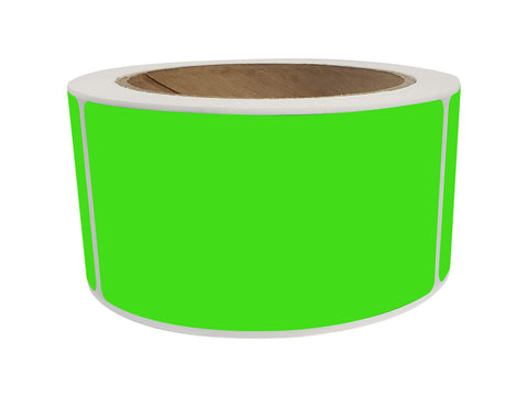Rectangular Stickers 4x2 inch Label Rolls (100mm x 51mm)