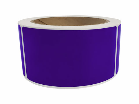 Rectangular Stickers 4x2 inch Label Rolls (100mm x 51mm)