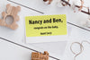Rectangular stickers 4 x 2 inch Pastel colors 102mm x 51mm