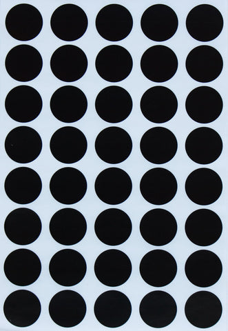 Dot stickers 3/4 inch classic colors 19mm