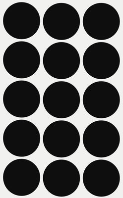 Dot stickers 1.25 inch classic colors 30mm