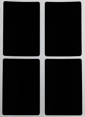 Rectangular stickers 3 x 2 inch Classic colors 7.5 cm x 5 cm