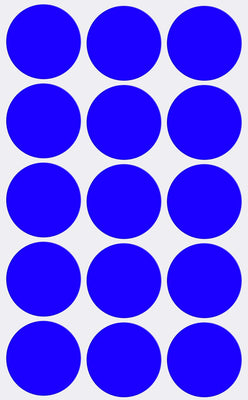 Dot stickers 1.25 inch classic colors 30mm