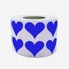 Heart Stickers 3/4 inch Label Rolls 19mm