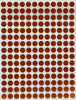 Dots Stickers ~ 8mm ¼ Inch