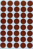 Dot stickers 3/4 inch classic colors 19mm