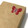 Colorful Butterfly Stickers in Swirls Patterns