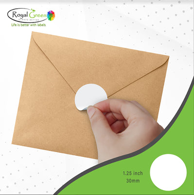 Dot stickers 1.25 inch Metallic Colors 30mm