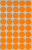 Dot stickers 3/4 inch Neon colors 19mm