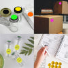 Dot stickers 1.25 inch Neon colors 30mm