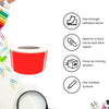 Rectangular Stickers Rolls 2 inch x 1.2 inch Color Coding Labels 50 mm x 31 mm