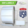 Rectangular stickers rolls 1.57 x 0.75 inch Color coding labels 40mm x 19mm