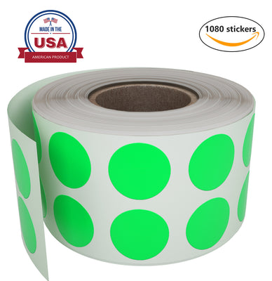 Dot stickers ½ inch Rolls 13mm Color coding labels