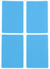 Rectangular stickers 3 x 2 inch Classic colors 7.5 cm x 5 cm