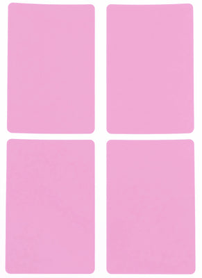 Rectangular Stickers 3 x 2 inch Pastel Colors 7.5 cm x 5 cm