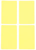 Rectangular Stickers 3 x 2 inch Pastel Colors 7.5 cm x 5 cm