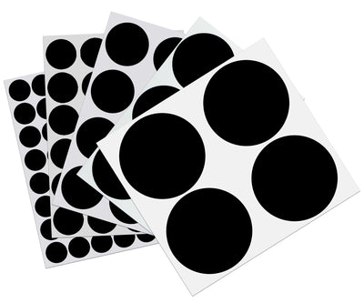 Round Dot Stickers Labels in Assorted Sizes