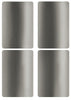 Rectangular stickers 3 x 2 inch Metallic colors 7.5 cm x 5 cm