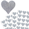 Heart Glitter Stickers 1.5 x 1.75 Inch