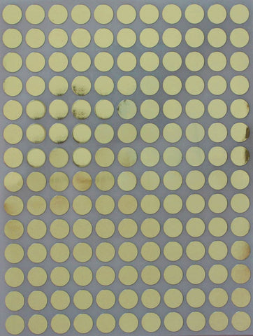 Dot stickers 3/8 inch Metallic colors 10mm