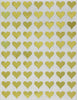 Color Heart Stickers 1/2" inch 13mm