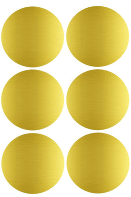Round Stickers 2 inch Metallic Labels 50mm