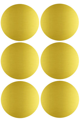 Round Stickers 2 inch Metallic Labels 50mm