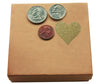 Heart Glitter Stickers 1.5 x 1.75 Inch