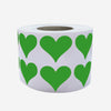 Heart Stickers 3/4 inch Label Rolls 19mm