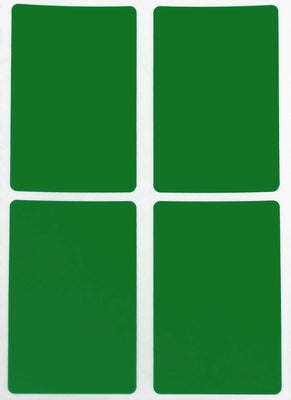 Rectangular stickers 3 x 2 inch Classic colors 7.5 cm x 5 cm