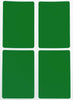 Rectangular stickers 3 x 2 inch Classic colors 7.5 cm x 5 cm