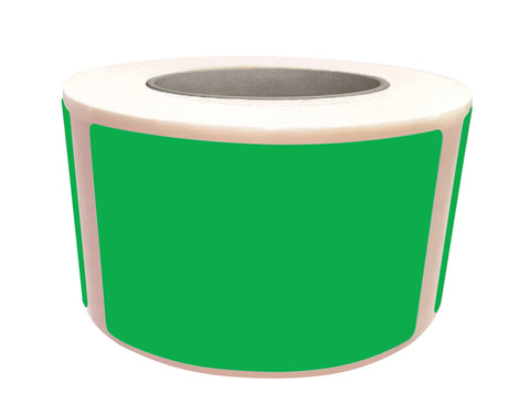 Rectangular Stickers Rolls 2 inch x 1.2 inch Color Coding Labels 50 mm x 31 mm