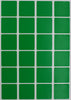 Square Stickers 1 x 1 inch Classic Colors 25mm x 25mm