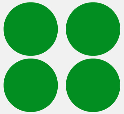 Dot stickers 3 inch classic colors 75mm