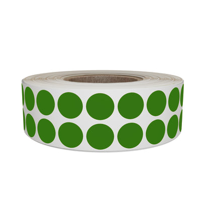 Dot stickers 11/16 inch Rolls 17mm Color coding labels