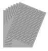 Rectangular Small Labels Printable Stickers for Injket/Laser Printers 1 inch x 0.375 Inch