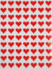 Valentines Day 1/2 Inch Heart Stickers 13mm