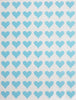Color Heart Stickers 1/2" inch 13mm