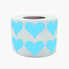 Heart Stickers 3/4 inch Label Rolls 19mm