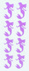 Mermaid Stickers 2 Inch For Arts And Crafts