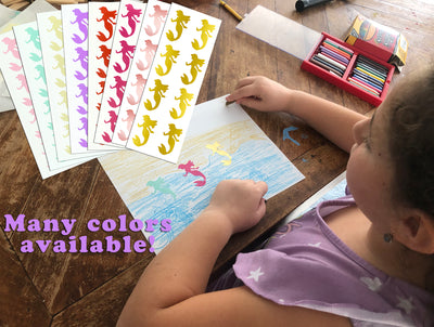 Mermaid Stickers 2 Inch For Arts And Crafts