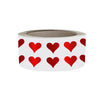 Heart Stickers 1/2 inch Label Rolls 13mm